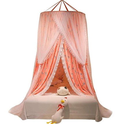 Double Layer Lace Bed Canopy - Transform Your Bedroom into a Dreamy Oasis - Très Elite