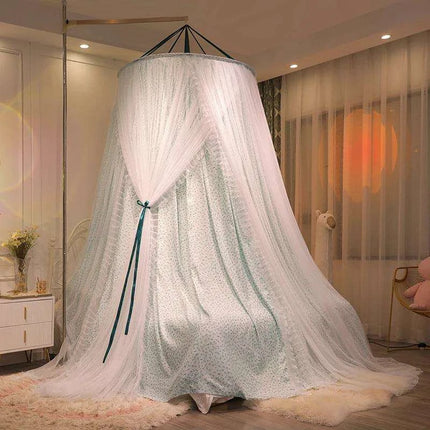 Double Layer Lace Bed Canopy - Transform Your Bedroom into a Dreamy Oasis..