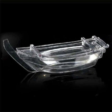 Dragon Boat Sashimi Presentation Tray - Premium ABS with Dry Ice for Authentic Japanese Dining Experience - Très Elite