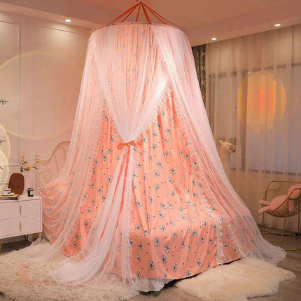 Dreamy Double Layer Floral Lace Canopy - Create Your Personal Oasis - Très Elite