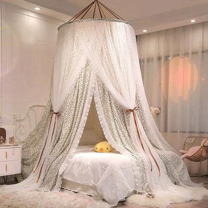 Dreamy Double Layer Floral Lace Canopy - Create Your Personal Oasis - Très Elite