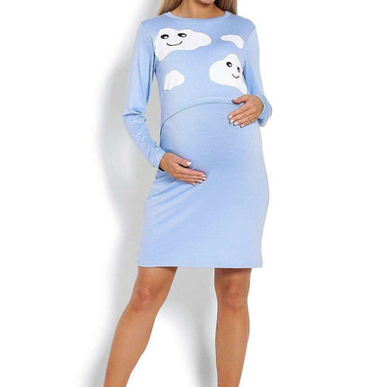 Dreamy Horizons Maternity Nightgown - Très Elite