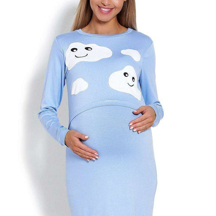 Dreamy Horizons Maternity Nightgown - Très Elite
