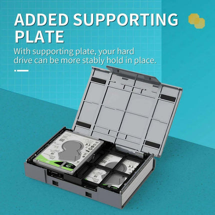 Drive Guardian 5-Pack Hard Drive Protection and Organization Set with Custom Labels - Très Elite