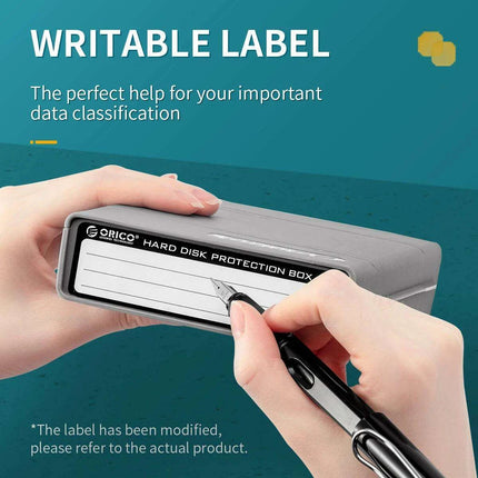 Drive Guardian 5-Pack Hard Drive Protection and Organization Set with Custom Labels - Très Elite