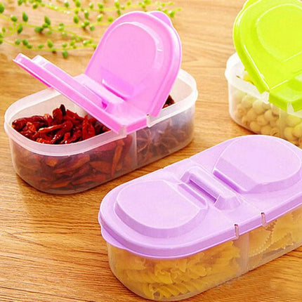 Dual Compartment Kitchen Pantry Organizer for Fresh Food Storage - Très Elite