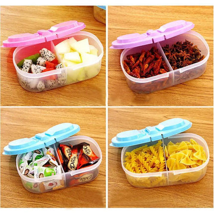Dual Compartment Kitchen Pantry Organizer for Fresh Food Storage - Très Elite