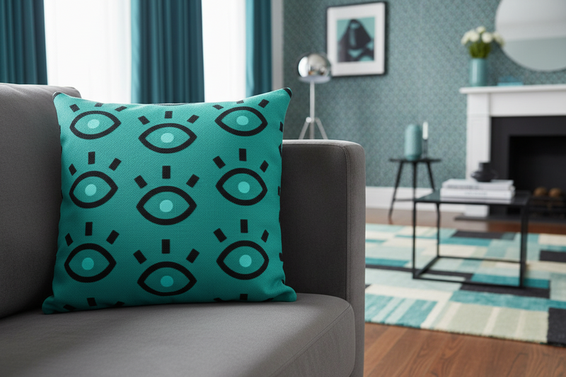 Dual-Design Elegant Cushion Cover by Maison d'Elite - Très Elite