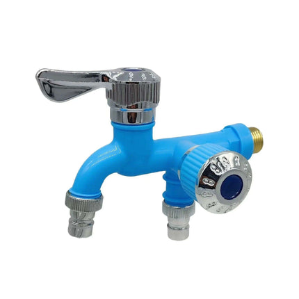 Dual-Function Faucet Adapter for Home and Bathroom Enhancement..