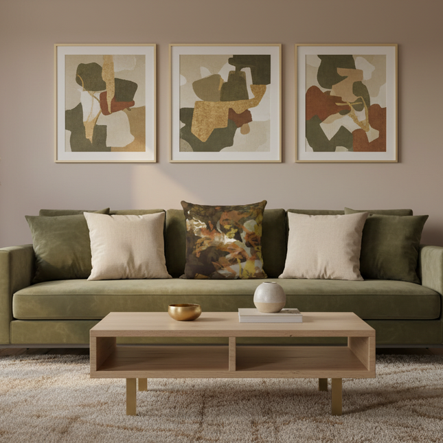 Dual-Sided Camouflage Decorative Pillow Cover
