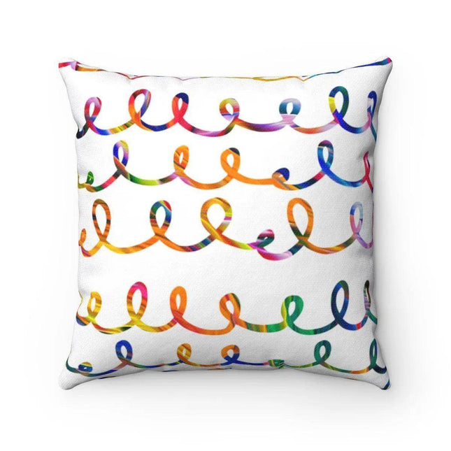 Dual-Sided Colorful Rainbow Pillowcase - Elevate Your Home with Stylish Versatility