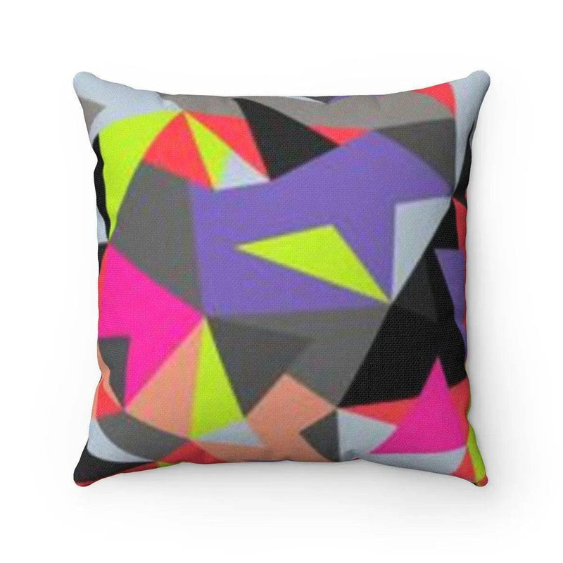 Dual-Sided Contemporary Geometric Pillow Cover by Maison d'Elite - Très Elite