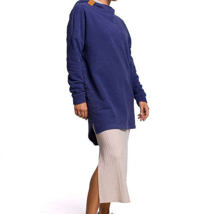 Dual-Sided Plush Knit Hoodie - Très Elite