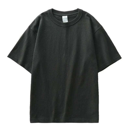 Dukeen Unisex 11.2oz Heavyweight Cotton Crewneck T-Shirt - Durable Solid Color Short Sleeve Essential - Très Elite