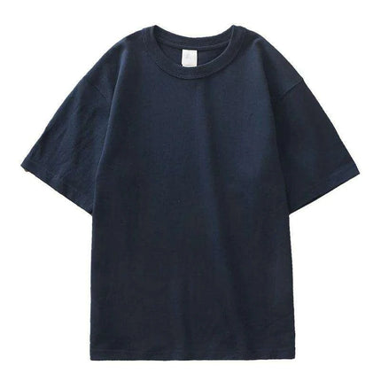 Dukeen Unisex 11.2oz Heavyweight Cotton Crewneck T-Shirt - Durable Solid Color Short Sleeve Essential - Très Elite