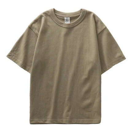 Dukeen Unisex 11.2oz Heavyweight Cotton Crewneck T-Shirt - Durable Solid Color Short Sleeve Essential - Très Elite