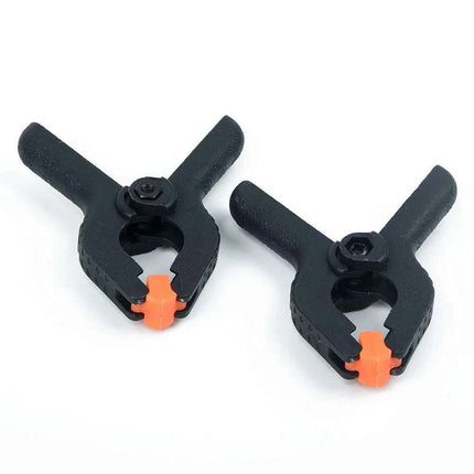 Durable 6-Piece Plastic Spring Clamp Set for Woodworking and DIY Tasks