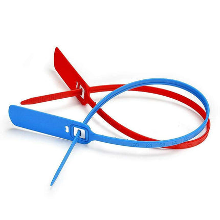 Durable Custom Plastic Security Seals for Cargo Protection - 100 Count - Très Elite
