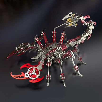 Dynamic 3D Scorpion King Metal Art Kit - Creative DIY Home Accent - Très Elite