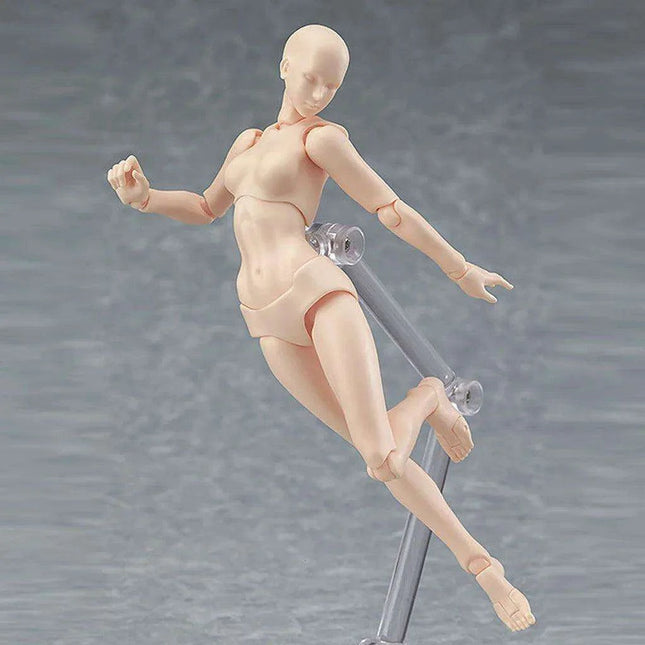 Dynamic Poseable Artist Mannequin Set for Creative Expression