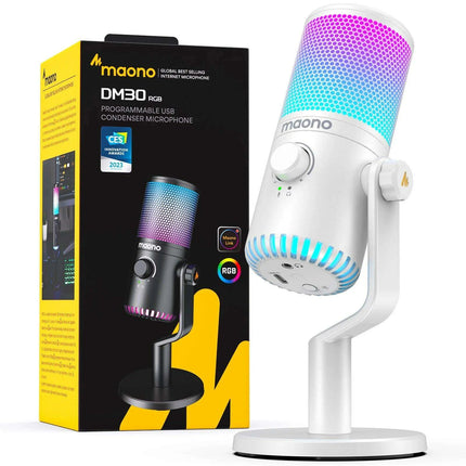 Dynamic RGB Gaming Microphone with Adjustable Sound Control for Enhanced Audio Experience - Très Elite
