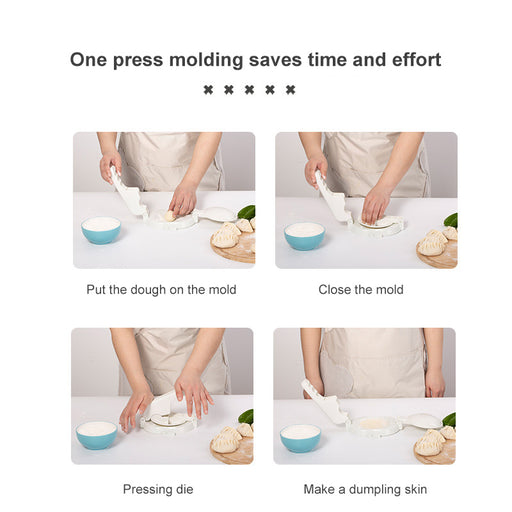 Household Dumpling Maker Press and Mold for Easy Kitchen Dumpling Preparation
