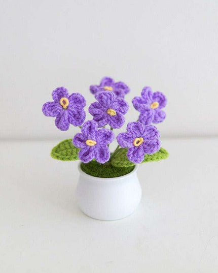 Handcrafted Korean Wool Sunflower Arrangement for Chic Home Elegance