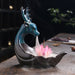 Nordic Serenity Ceramic Deer Backflow Incense Burner - Modern Home Decor Piece