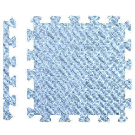 Luxurious Plush EVA Baby Play Mat - Elegant and Spacious Crawling Area for Kids