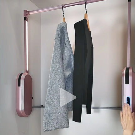 Electric Pull-Down Wardrobe Lift Rail with Smart Remote & Voice Control | Très Elite