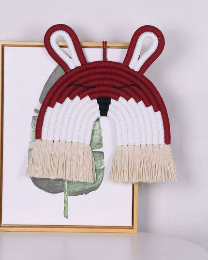 Nordic Holiday Woolen Wall Hangings: Handcrafted Festive Home Decor for Cozy Winter Vibes