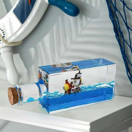 Nautical Tranquility: Enchanting Illusionary Boat Display | Coastal Home Décor & Gift Collection