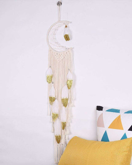 Elegant Handcrafted Cotton Tassel Wall Hanging for Stylish Home Decor