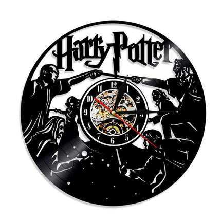 Magical Harry Potter LED Wall Clock with Remote and Glow-in-the-Dark Features