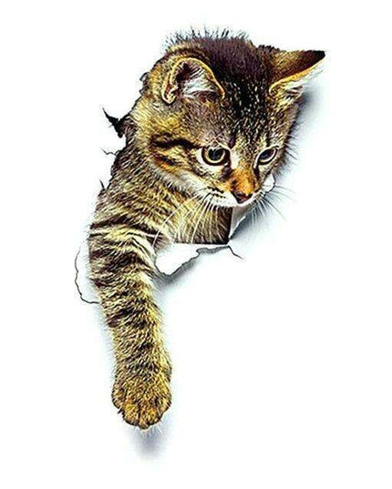 Exquisite 3D Cat Wall Decor Stickers: Elevate Your Home Aesthetics