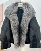 black silver fur