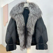 black silver fur / M