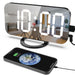 Intelligent LED Clock with Dual USB Charging & Ambient Light Adjustment