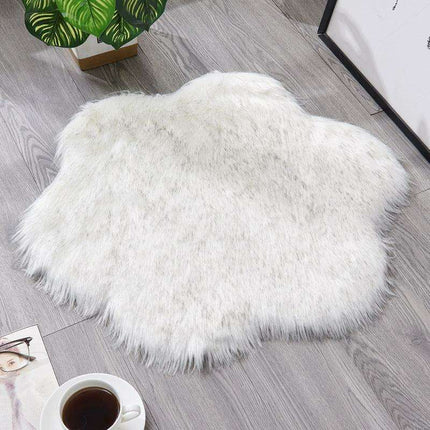 Luxurious Nordic Plum Blossom Plush Area Rug - Versatile Soft Carpet