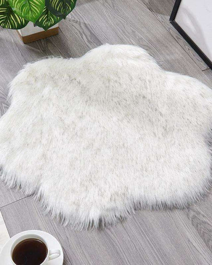 Luxurious Nordic Plum Blossom Plush Area Rug - Versatile Soft Carpet