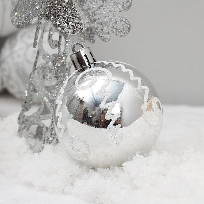 Festive Set of 24 Elegant Christmas Ball Ornaments for All Occasions