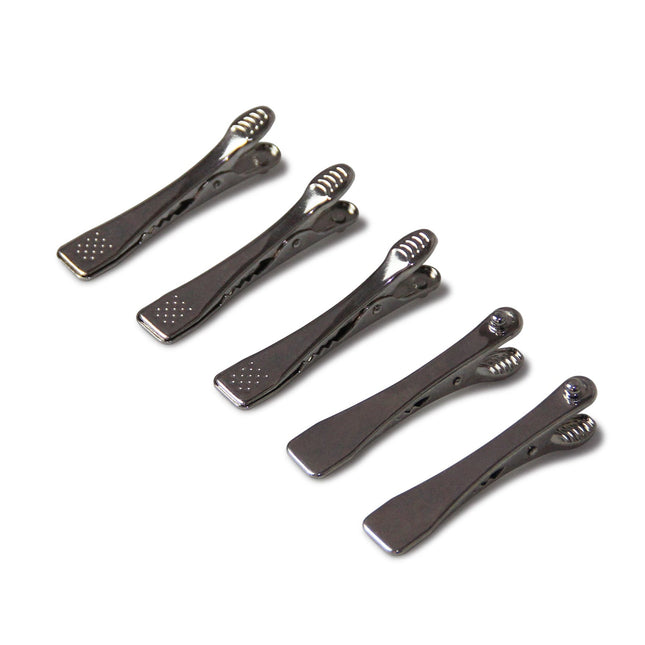 Veterinary Crocodile Clip Electrodes For ECG EKG Flat Snap Connection 10 Pcs