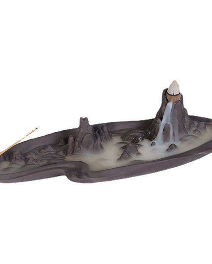 Elegant Purple Sand Incense Holder: Tradition Meets Contemporary Design