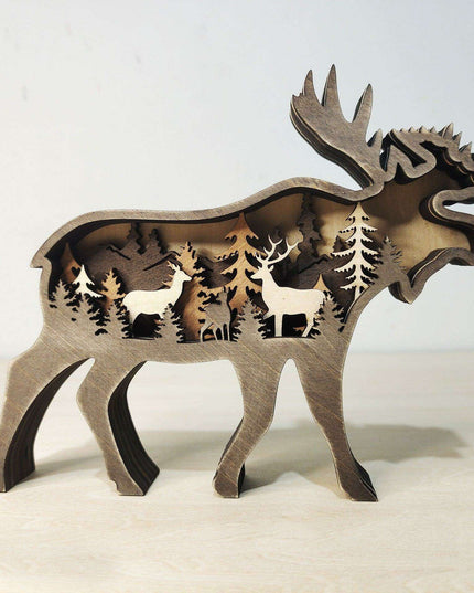 Luxurious Hand-Carved Boxwood Animal Decor: Timeless Home Accents