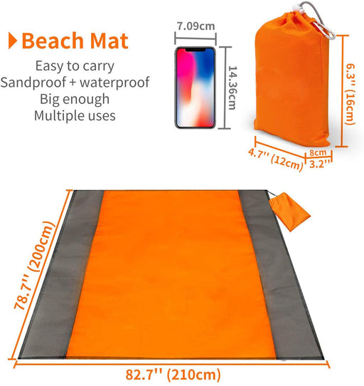 Adventure Essential: Versatile Waterproof Outdoor Blanket with Windproof Functionality