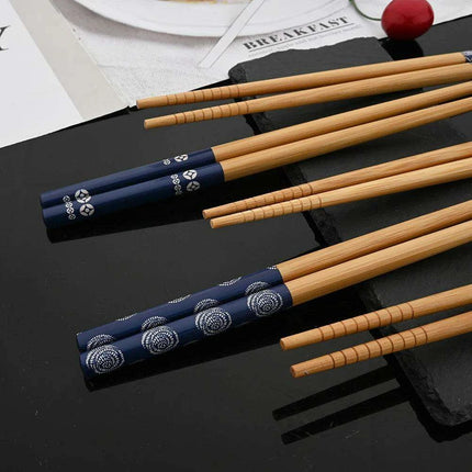 Eco-Conscious Bamboo Chopsticks Set for Authentic Asian Cuisine - Très Elite
