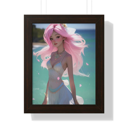 Eco-Conscious Mermaid Art Set with Sustainable Framing - Très Elite