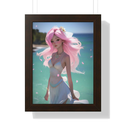 Eco-Conscious Mermaid Art Set with Sustainable Framing - Très Elite