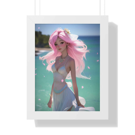 Eco-Conscious Mermaid Art Set with Sustainable Framing - Très Elite