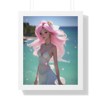 Eco-Conscious Mermaid Art Set with Sustainable Framing - Très Elite
